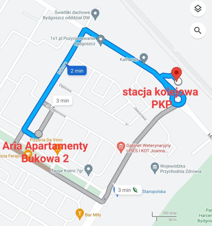 Hejbydgoszcz - Apartament Przy Bukowej Appartamento Esterno foto
